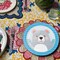 8 Ct. Blue Happy Bear Paper Dinner Plates Cute Bear-Themed Tableware for Baby Showers & Birthdays